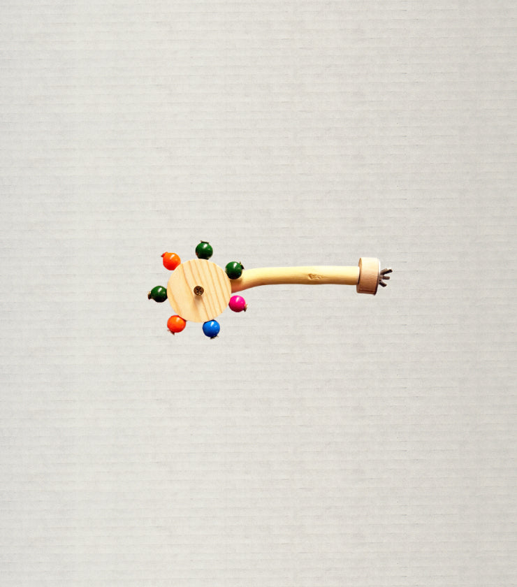 Beaded Wheel Perch