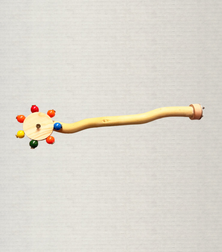 Beaded Wheel Perch