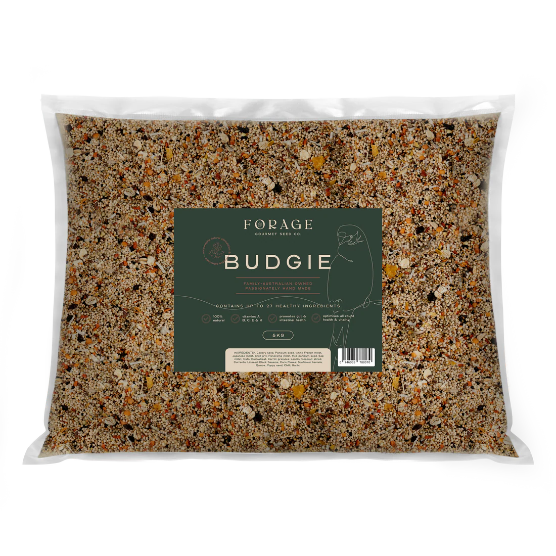 Forage Gourmet Budgie