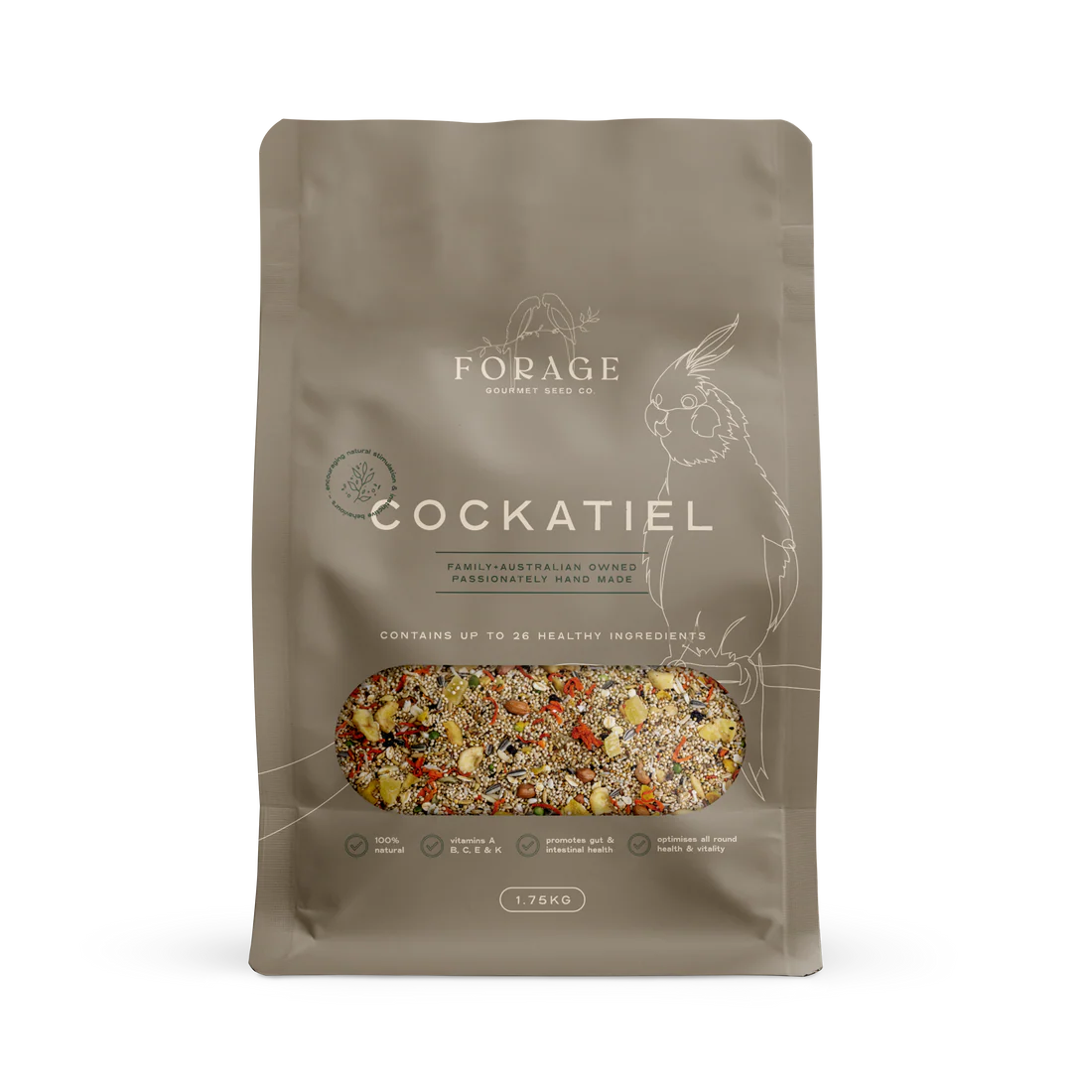 Forage Gourmet Cockatiel