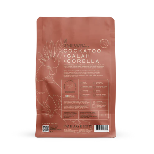 Forage Gourmet Cockatoo, Galah & Corella