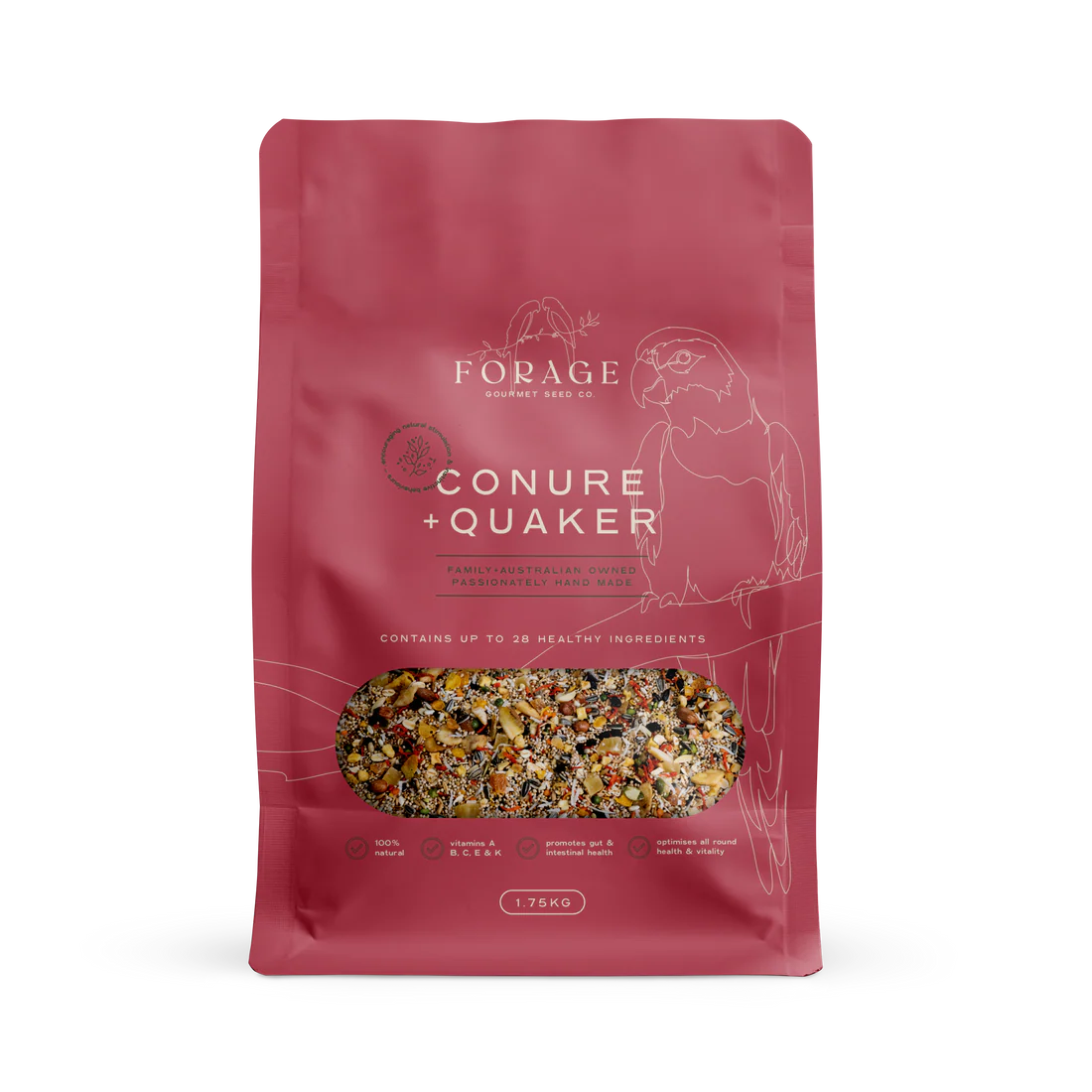 Forage Gourmet Conure & Quaker