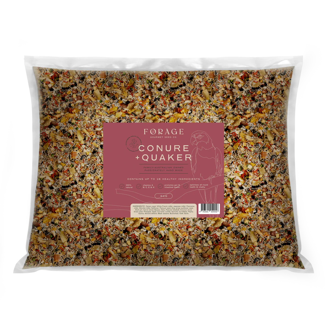 Forage Gourmet Conure & Quaker