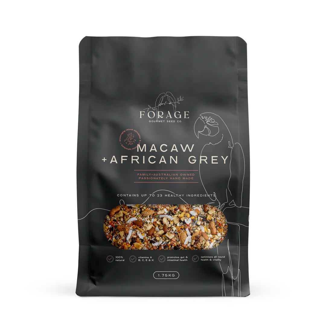 Forage Gourmet Macaw & African Grey