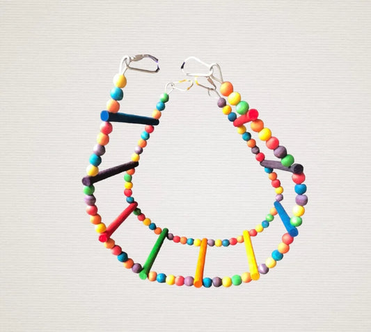 Twisty Wooden Ladder