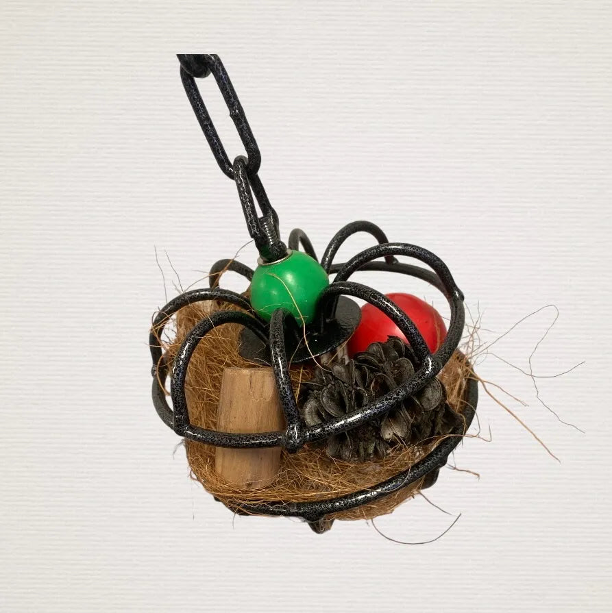 Steel Forage Cage w/ Ball