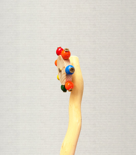 Beaded Wheel Perch