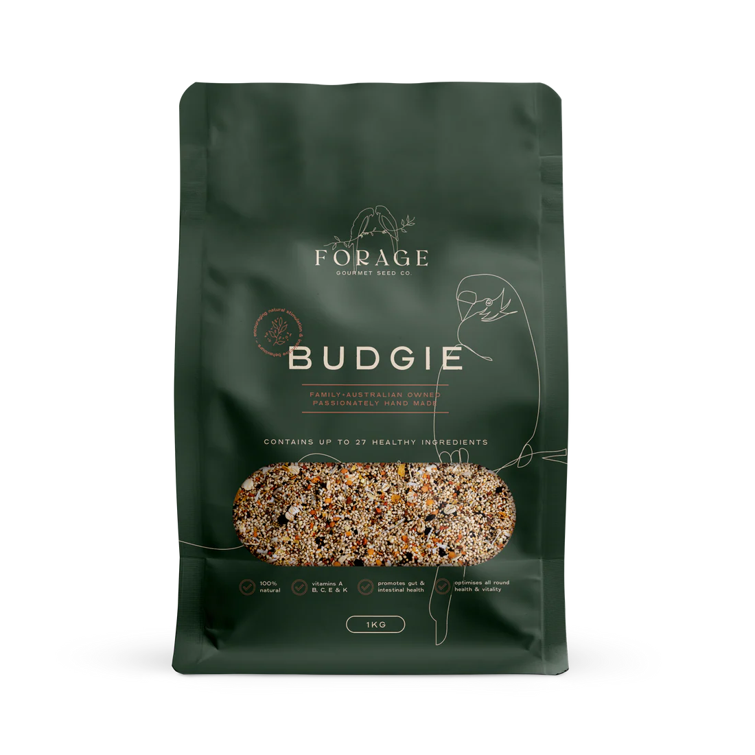 Forage Gourmet Budgie