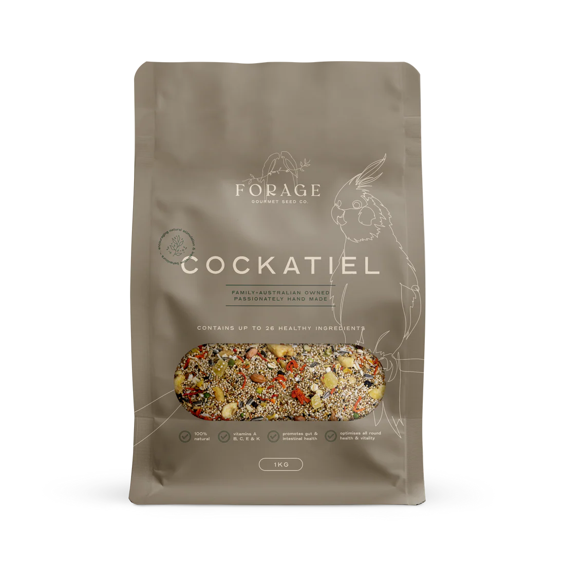 Forage Gourmet Cockatiel