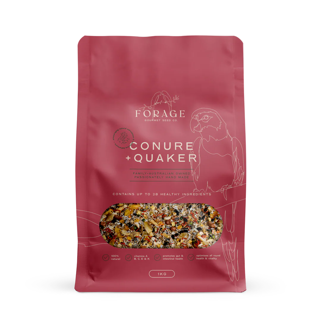 Forage Gourmet Conure & Quaker