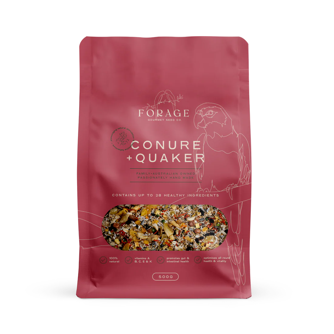 Forage Gourmet Conure & Quaker