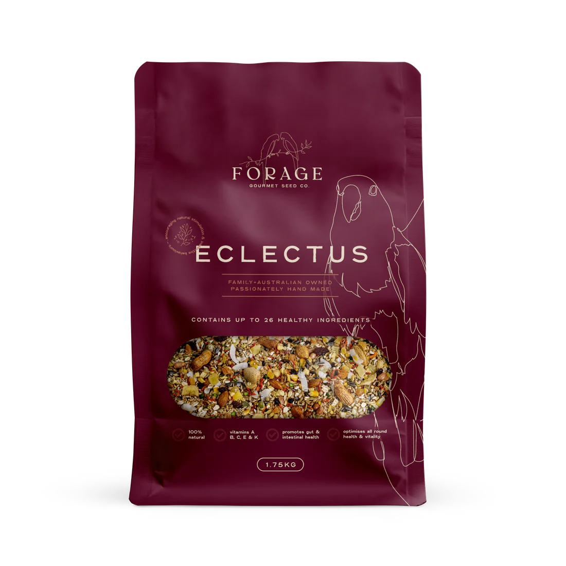 Forage Gourmet Eclectus