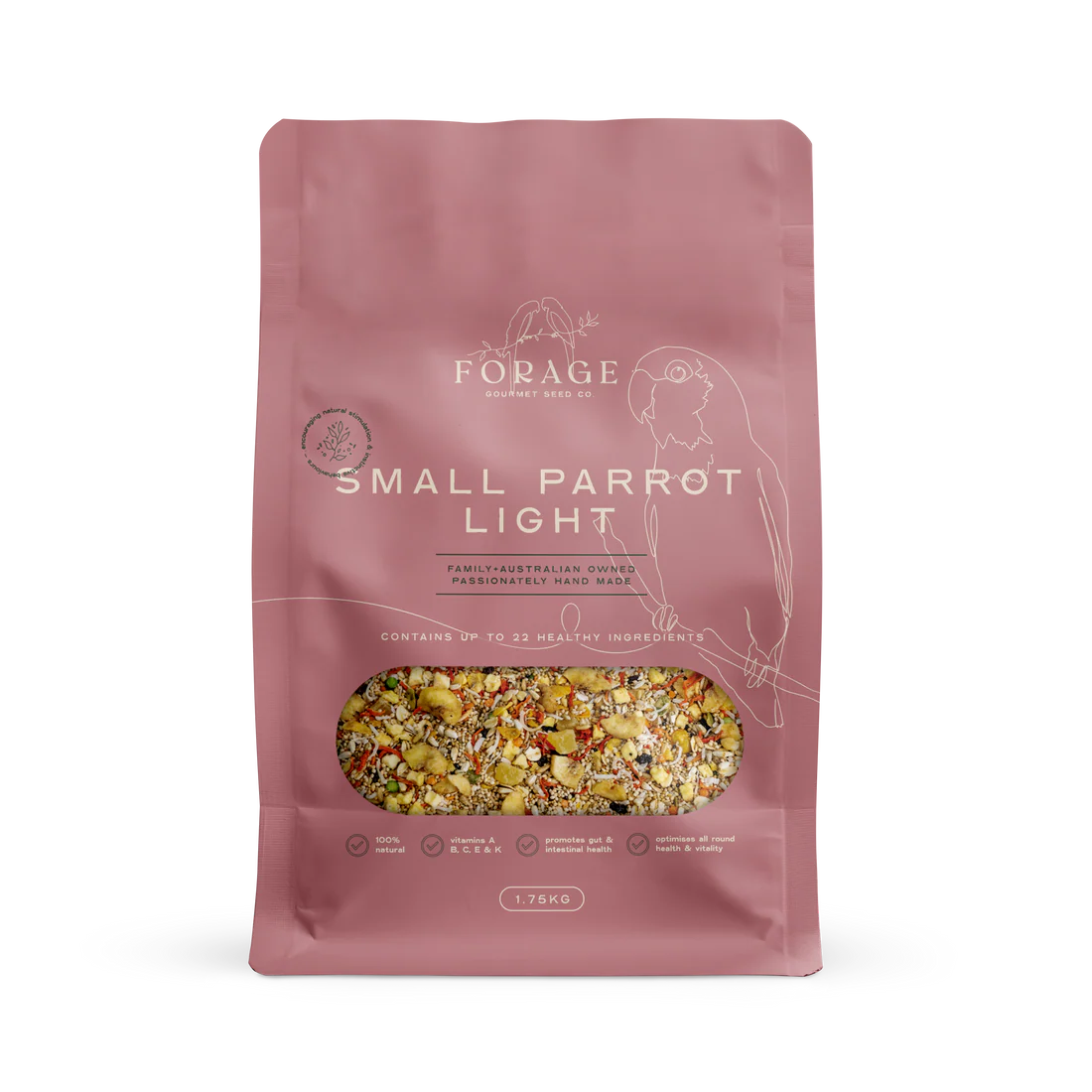 Forage Gourmet Small Parrot Light
